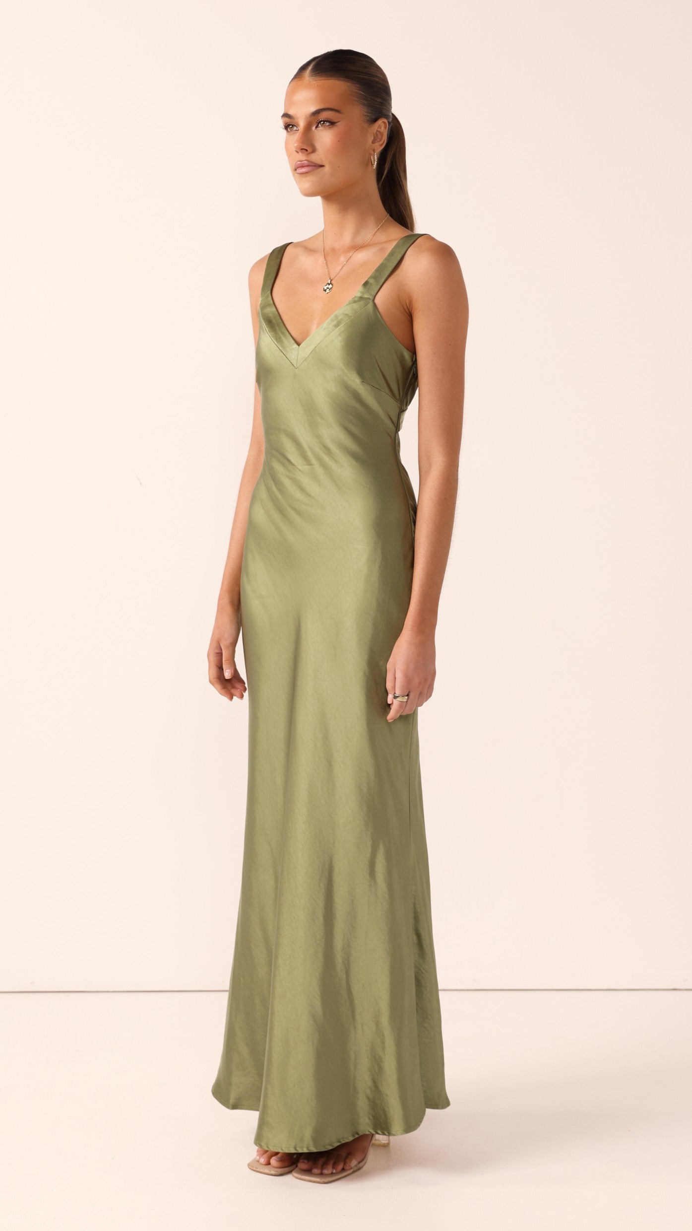 Andie Olive Maxi Dress Olive 10
