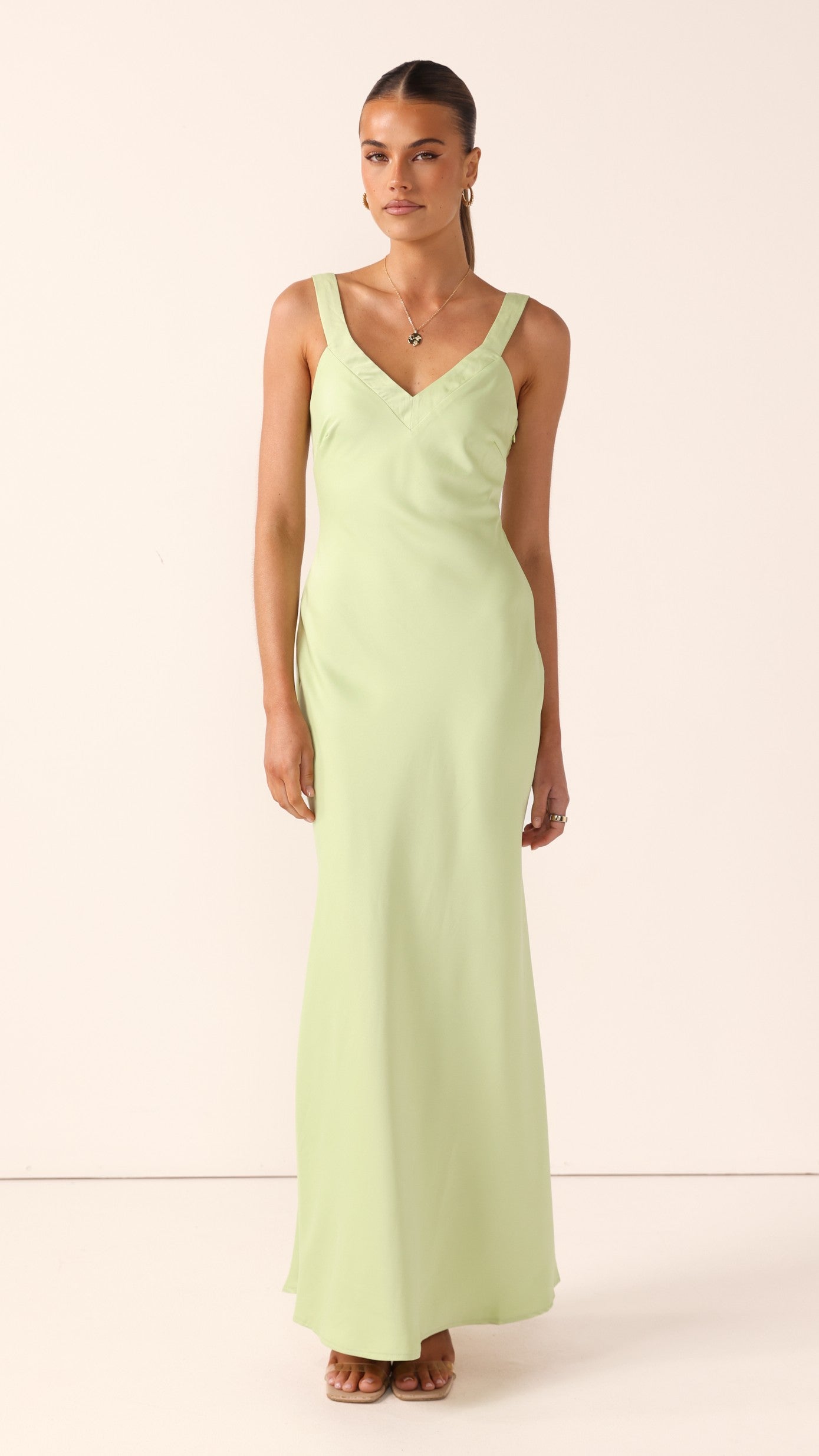 Andie Olive Maxi Dress Key Lime 6
