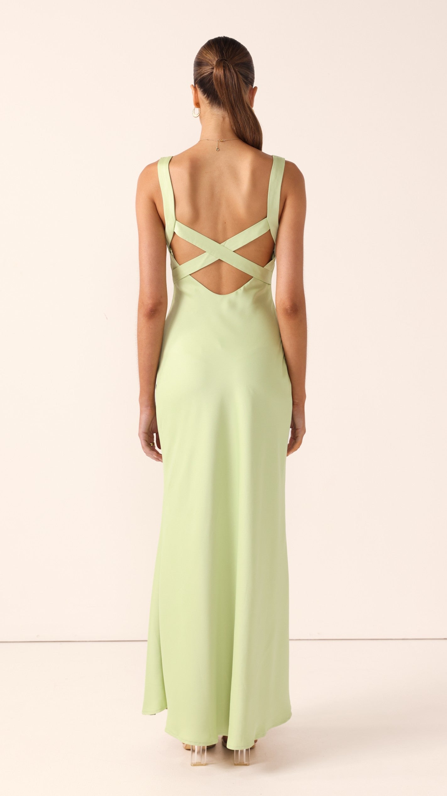 Andie Olive Maxi Dress Key Lime 8