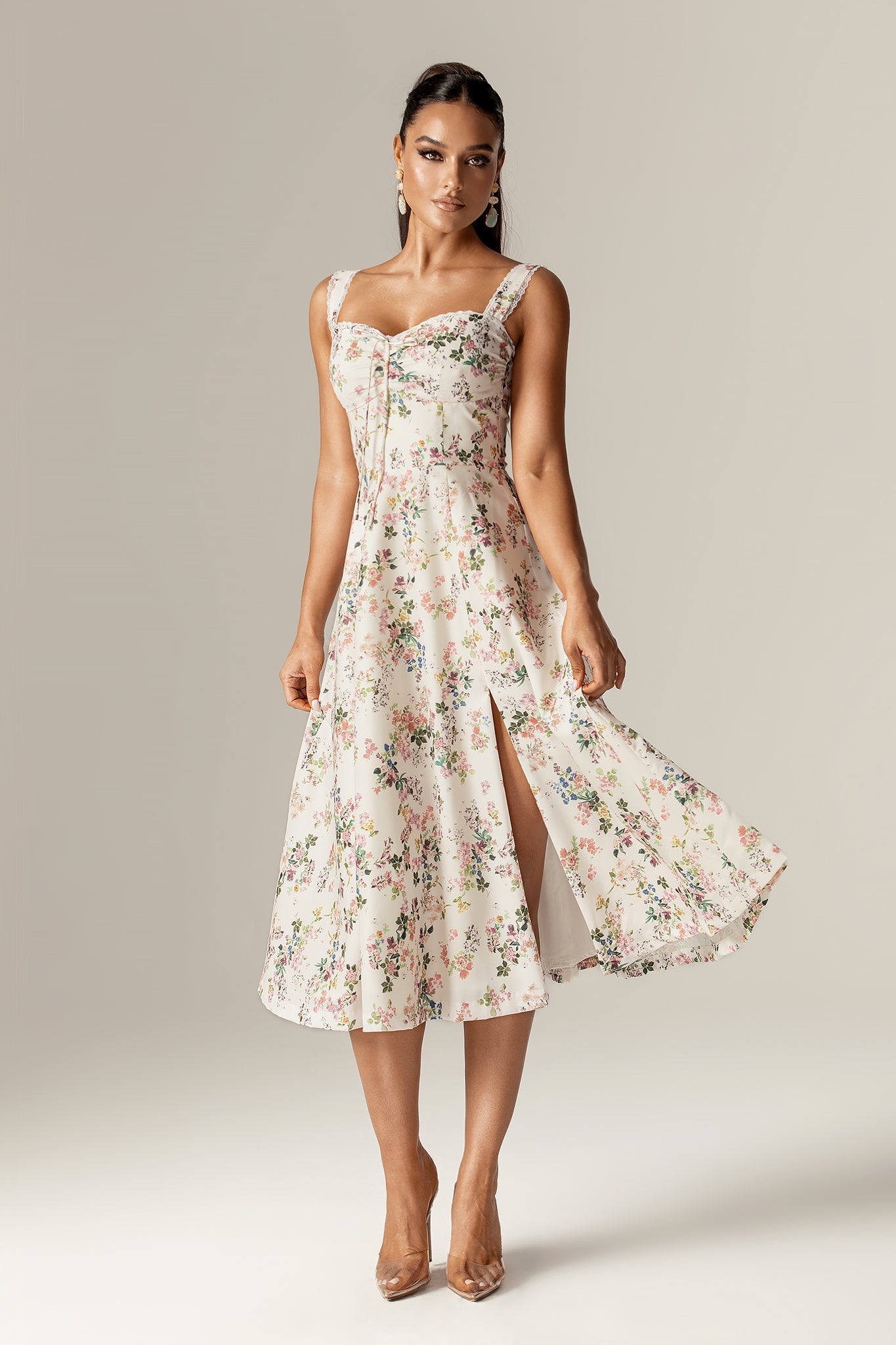 Kisha Floral Midi Dress 3