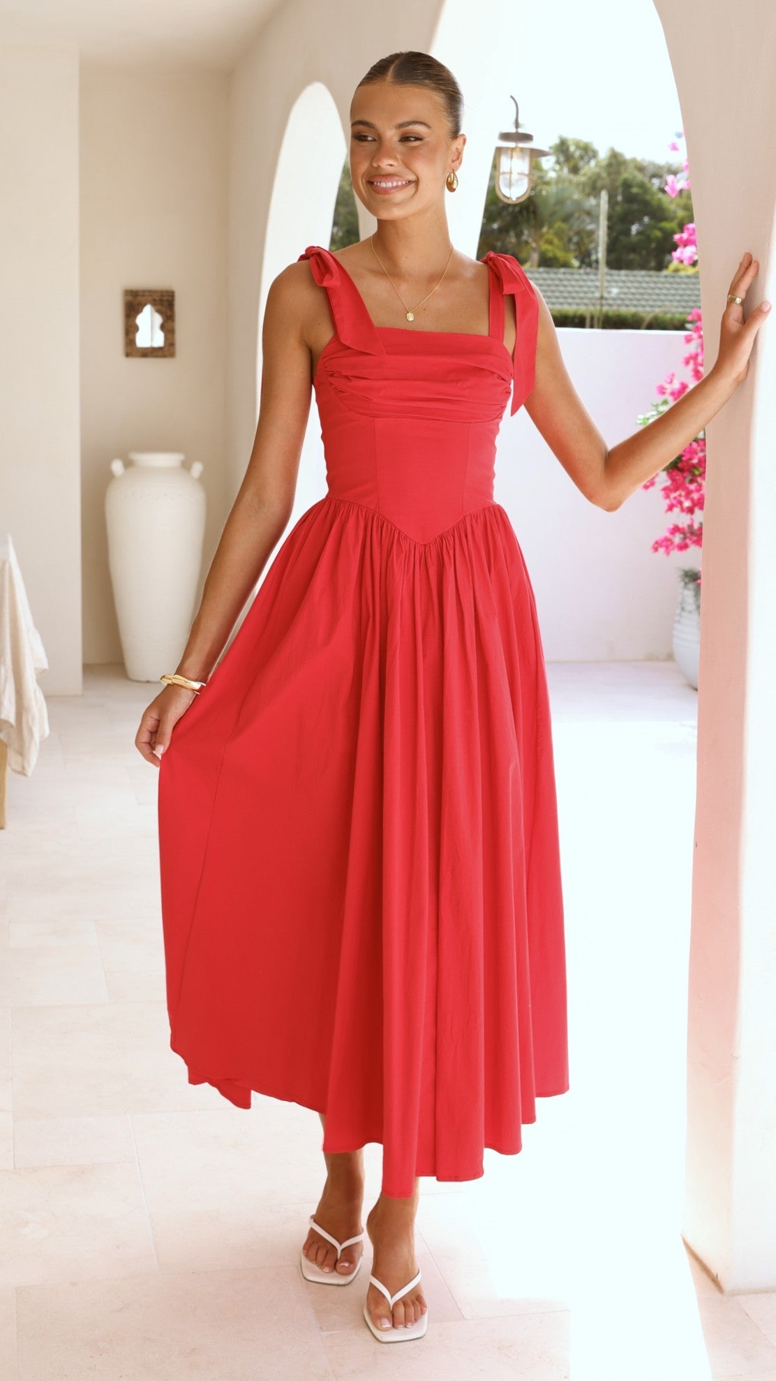 Haisley Pink Maxi Dress Pink 32