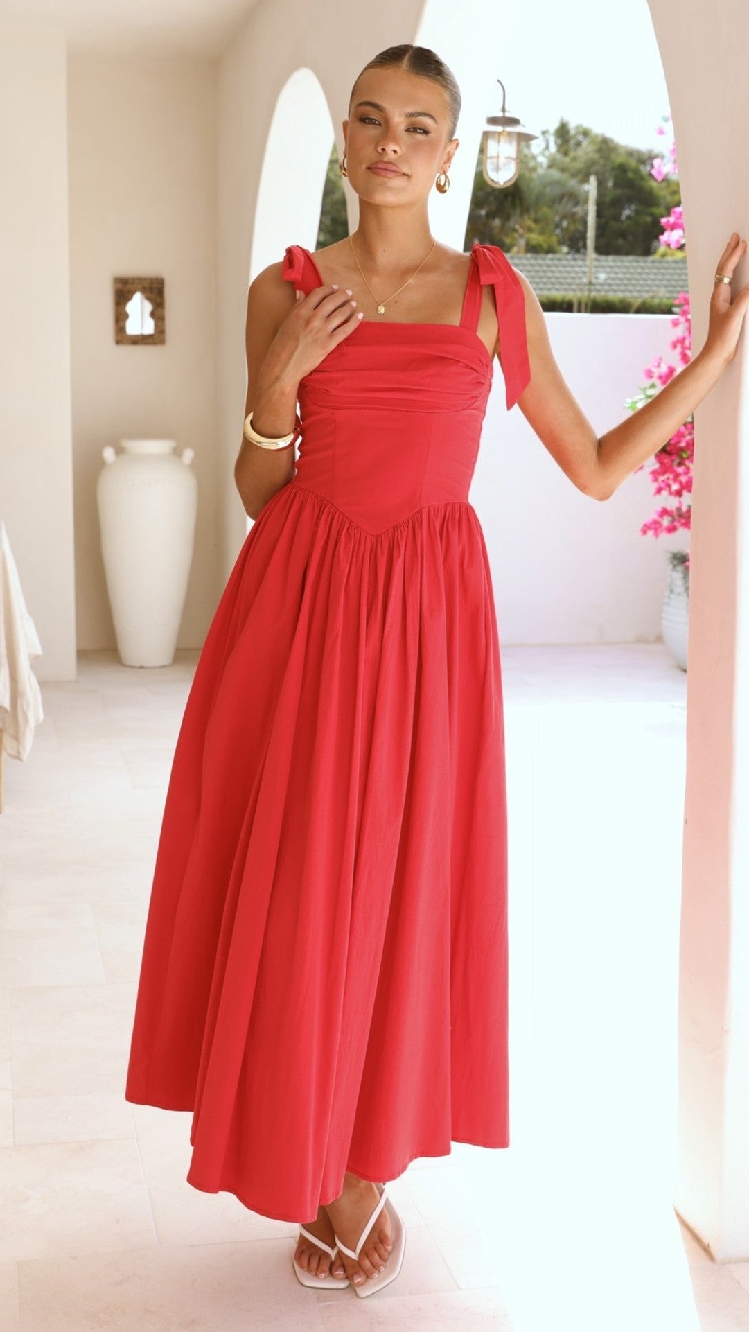 Haisley Pink Maxi Dress Pink 33