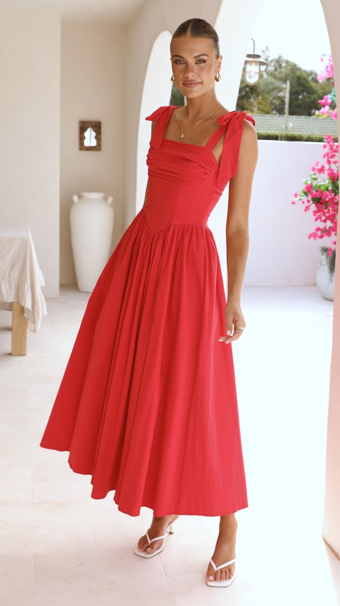 Haisley Pink Maxi Dress Pink 34