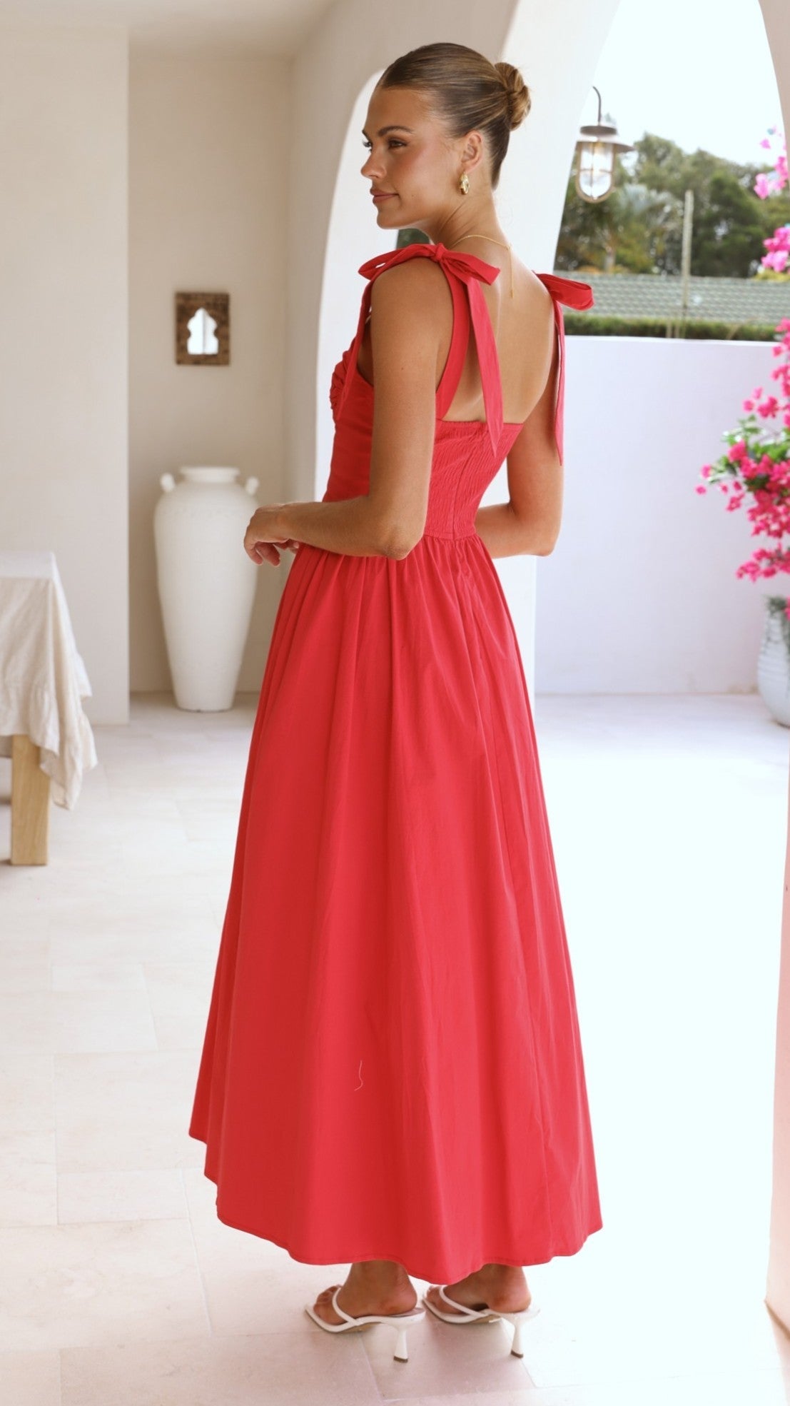 Haisley Pink Maxi Dress Pink 35