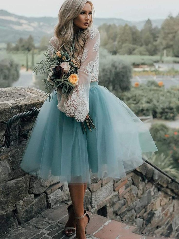 Ophelia Tulle & Lace Homecoming Dress Multi 1