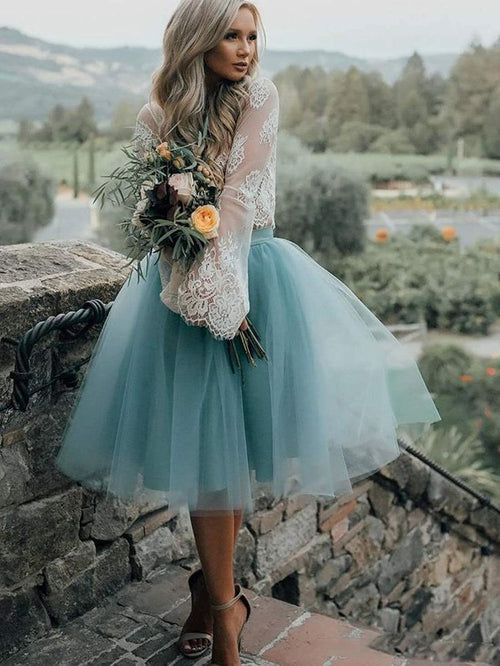 Ophelia Tulle & Lace Homecoming Dress Multi 1