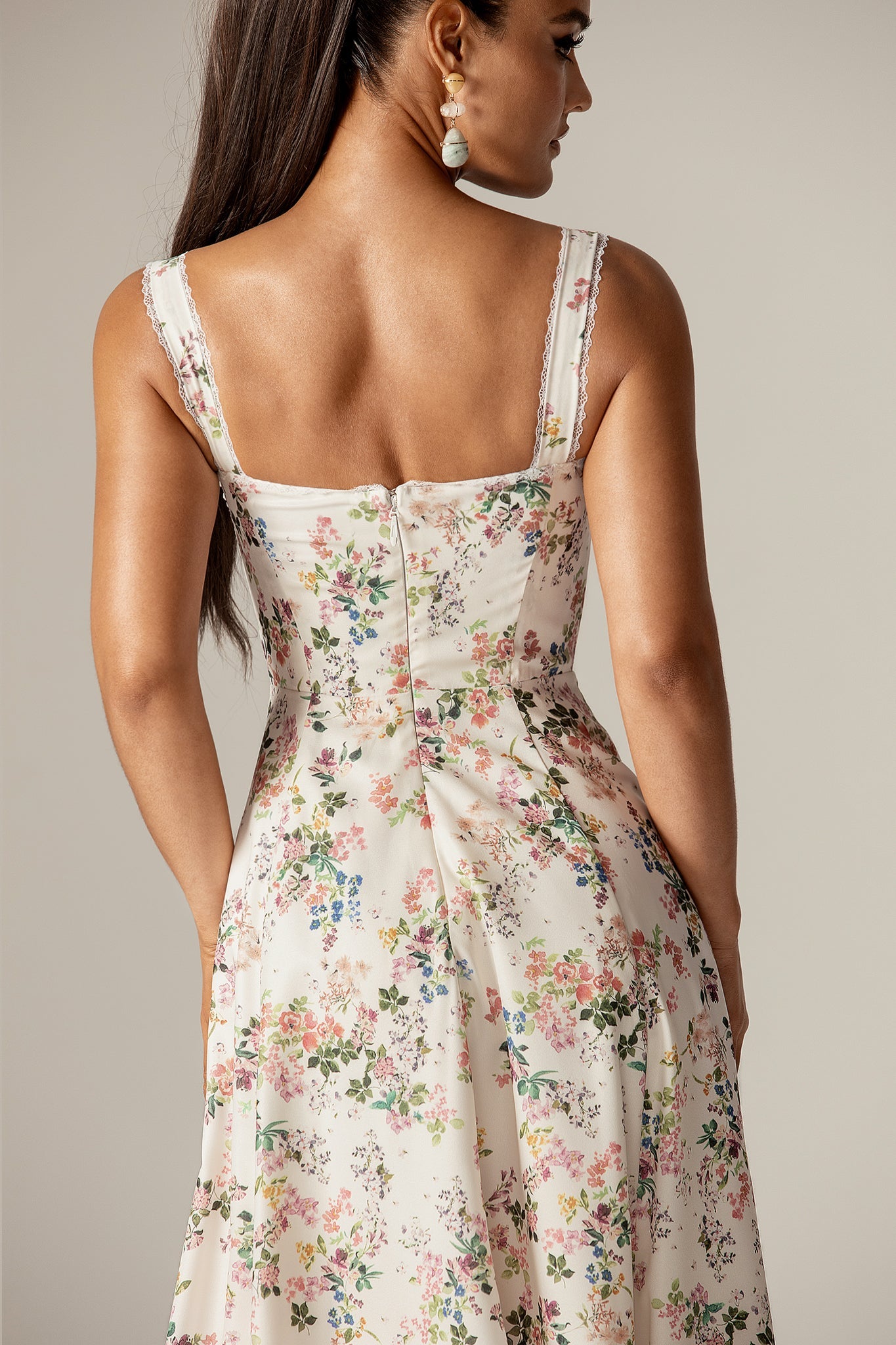 Kisha Floral Midi Dress 8