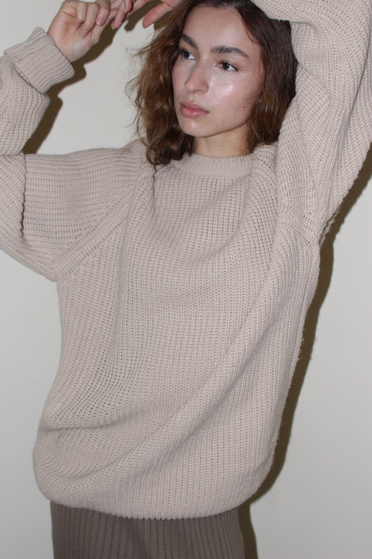 Margot Raglan Knit Sweater Multi 4