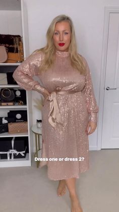 Margot Sequin Midi Dress Multi 1