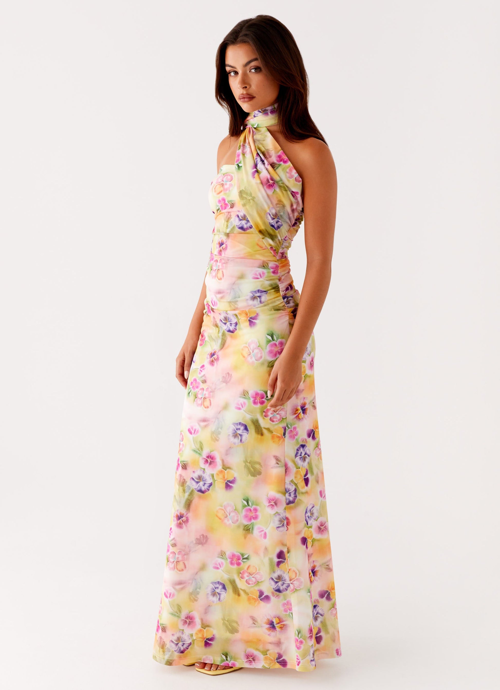 Songbird Sunburst Floral Maxi Dress Sunburst Floral 3