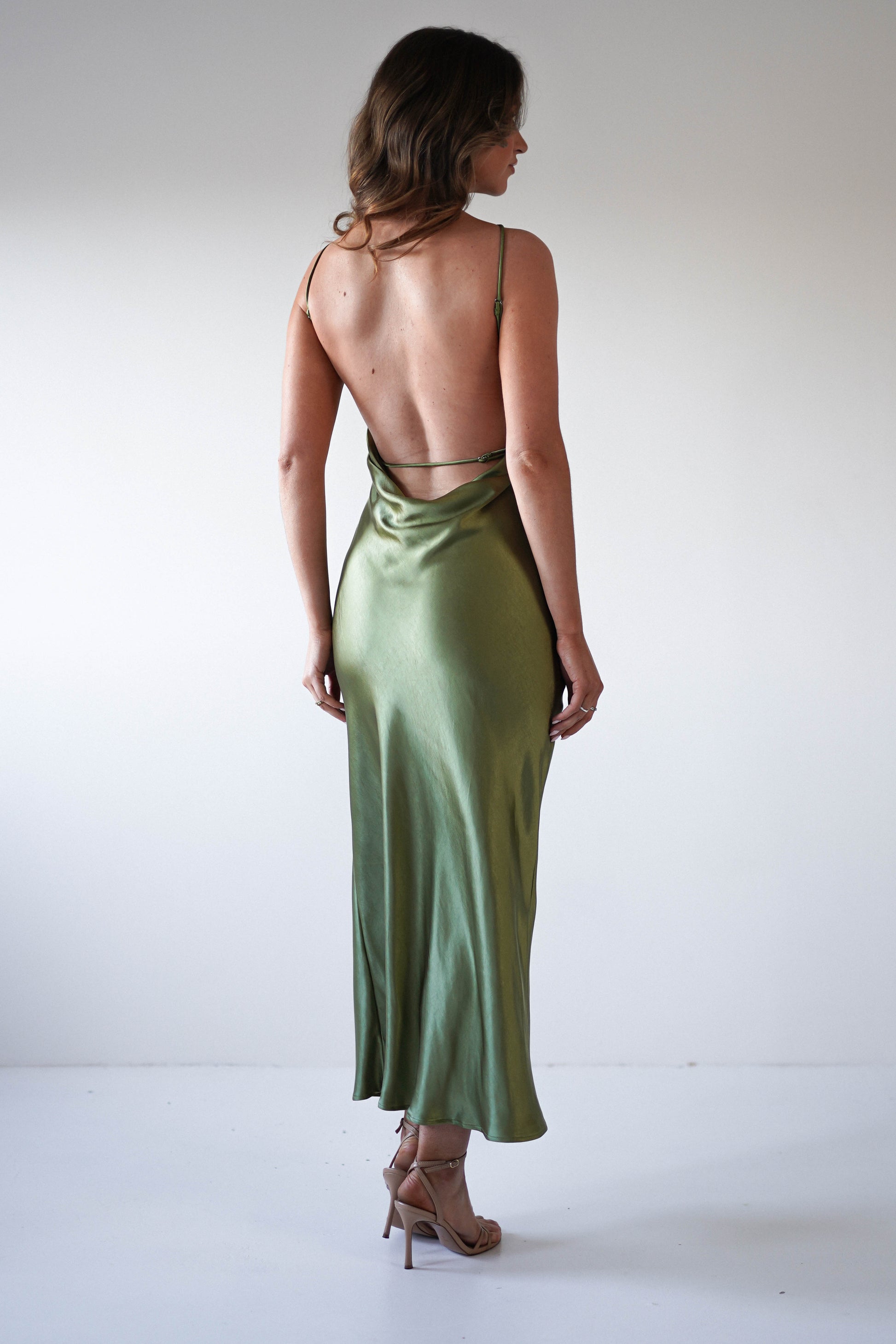 Bayleigh Satin Maxi Dress 1