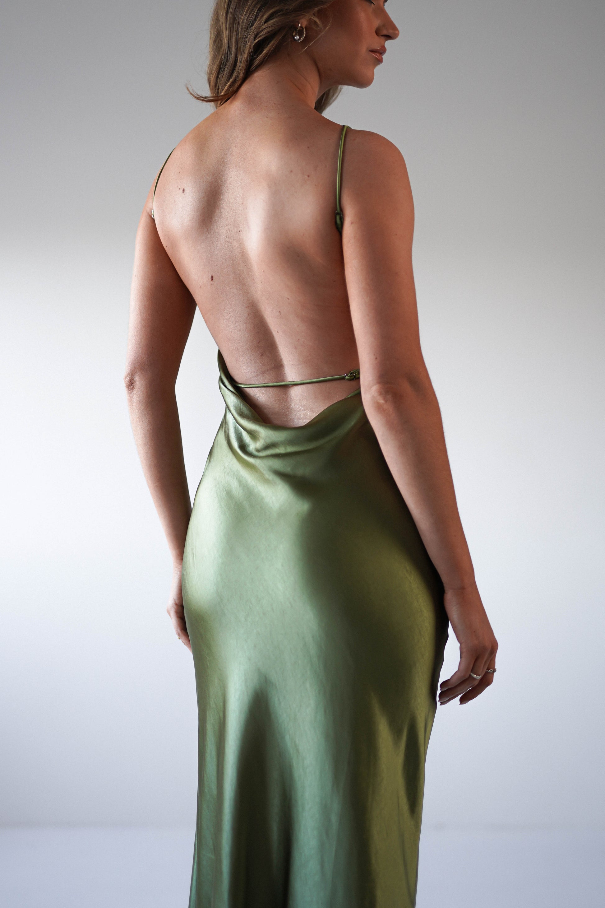 Bayleigh Satin Maxi Dress 6