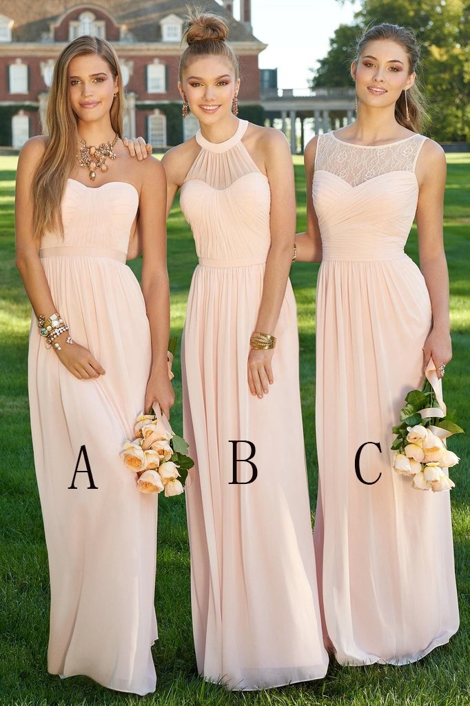 Ophelia Chiffon Bridesmaid Dress As Photo A 1