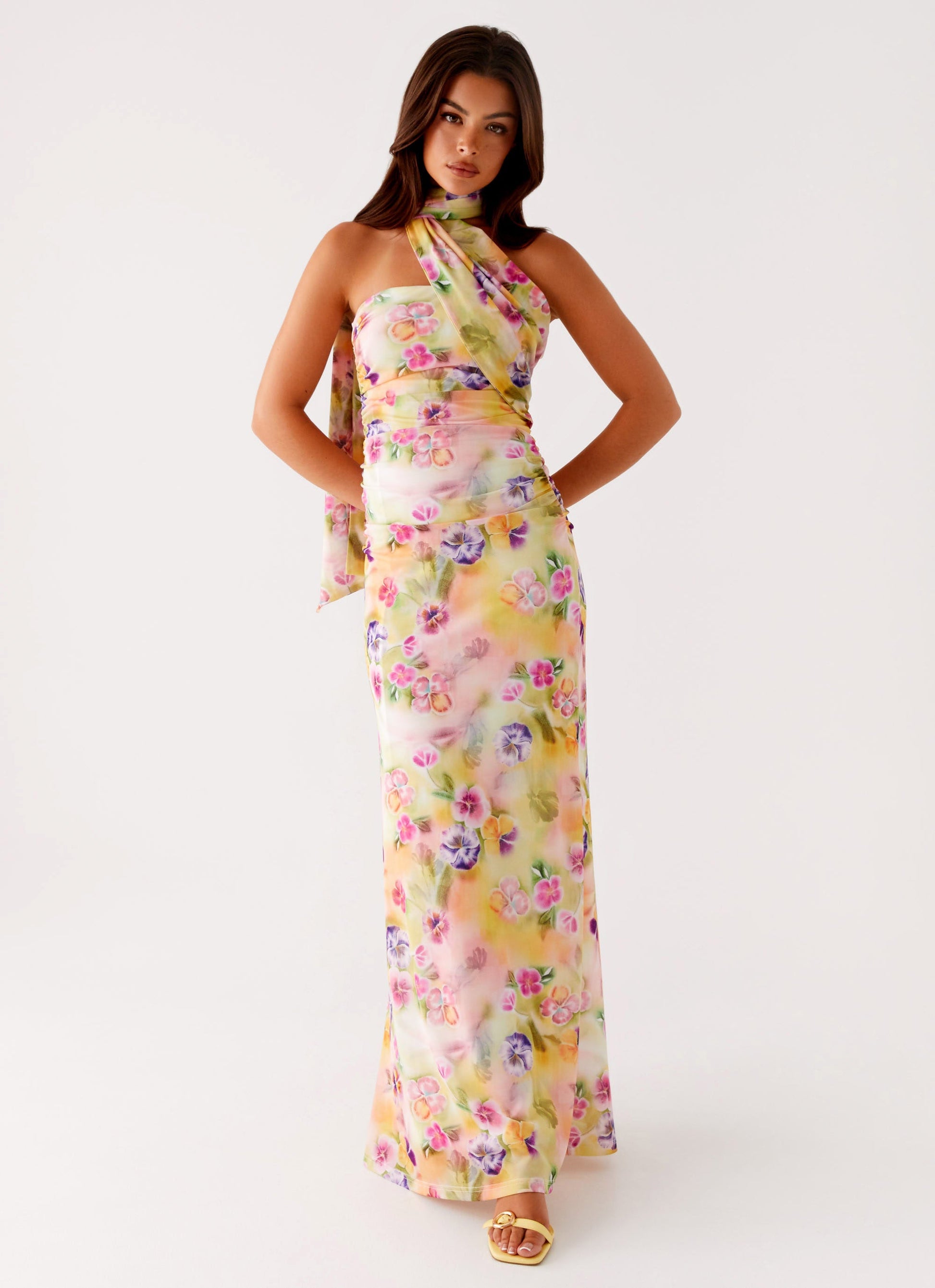 Songbird Sunburst Floral Maxi Dress Sunburst Floral 5