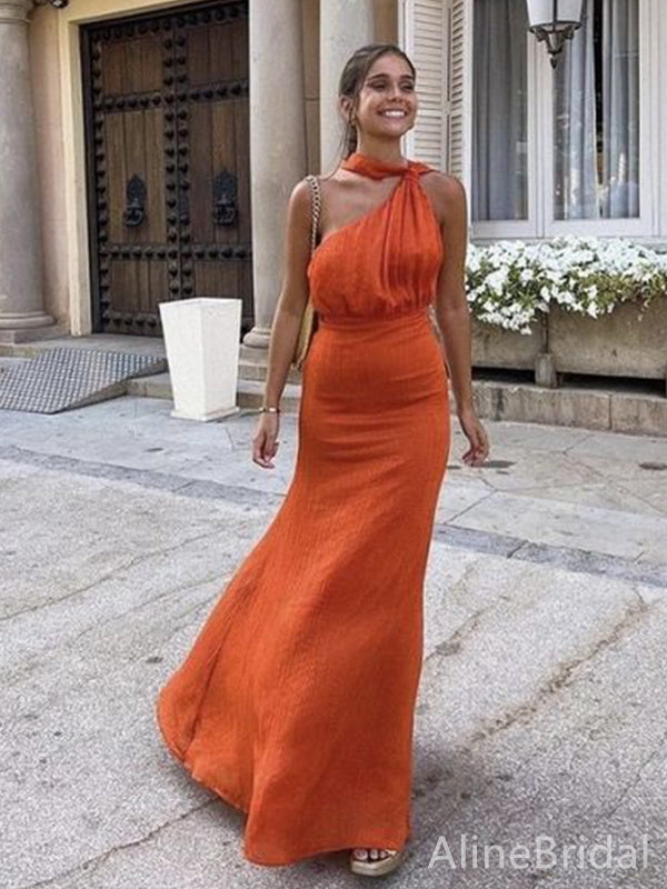 Arabella One-Shoulder Mermaid Gown Picture Color 1
