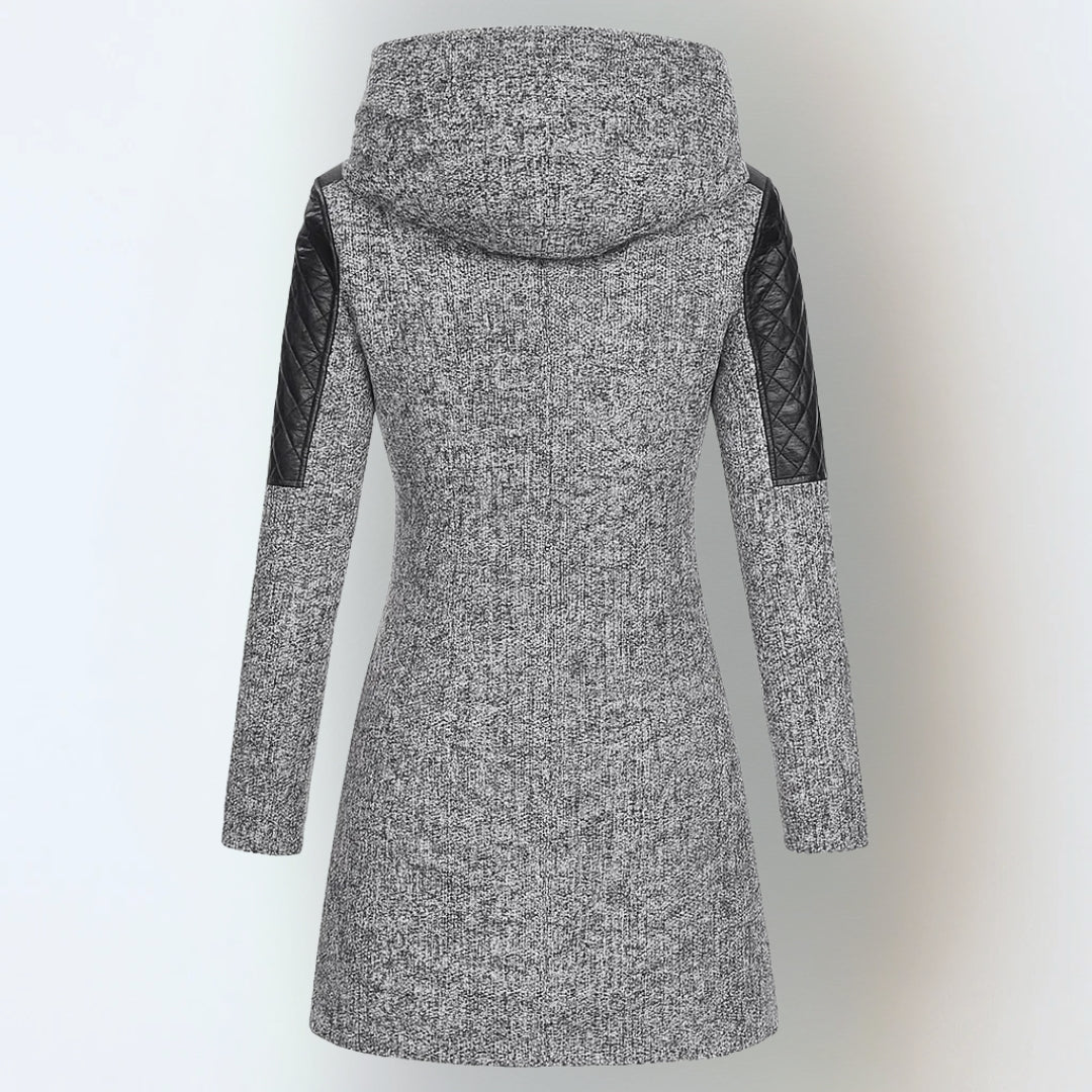 Primrose Quilted Winter Jacket Light grey 6