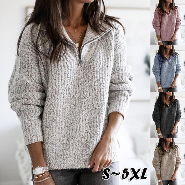 Margot Knit Sweater Dress Blue 1
