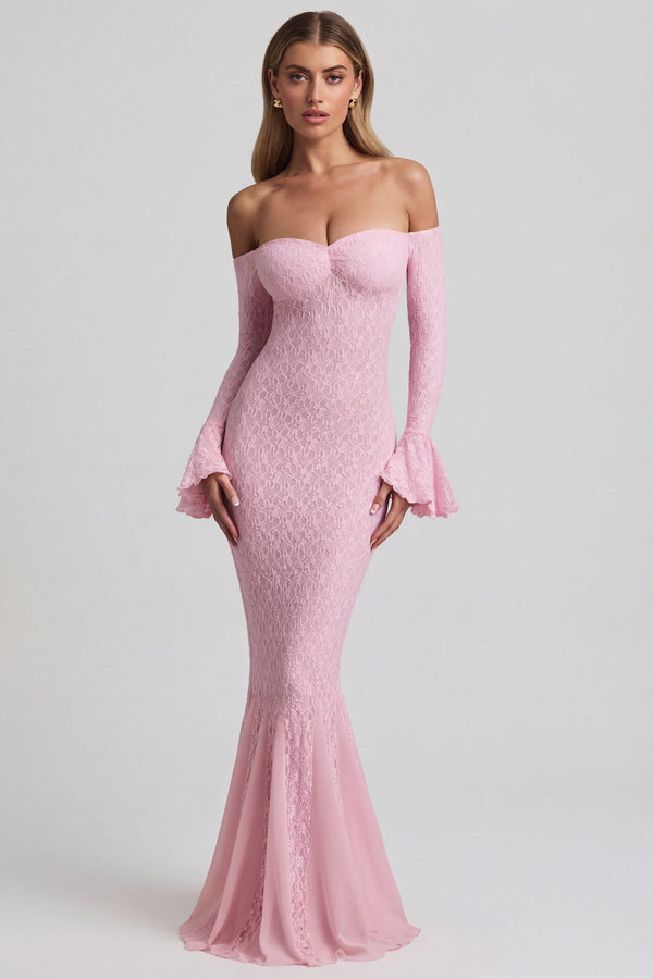 Birdie Off-Shoulder Ruffled Mini Dress