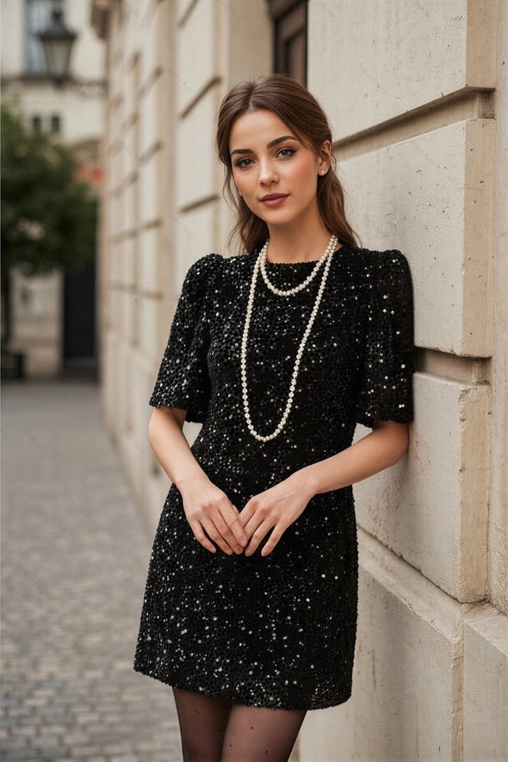 Katya Velvet Sequin Evening Dress Multi 1