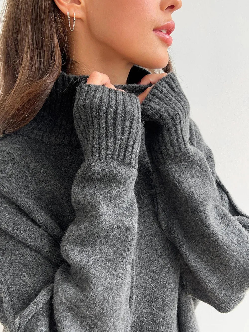 Iris Knit Two-Piece Set Dark Green 5