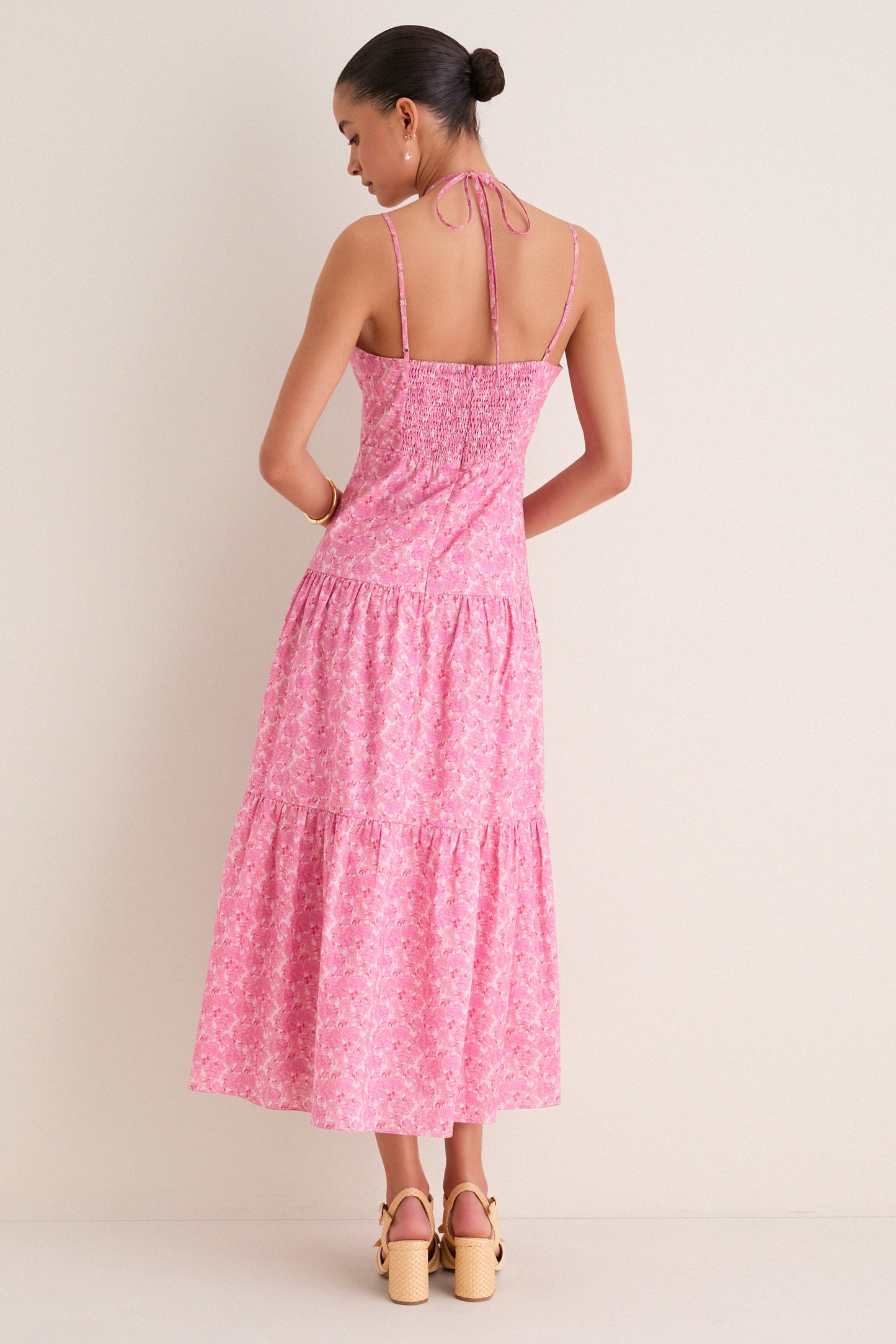 Lottie Floral Maxi Dress Pink Floral 5