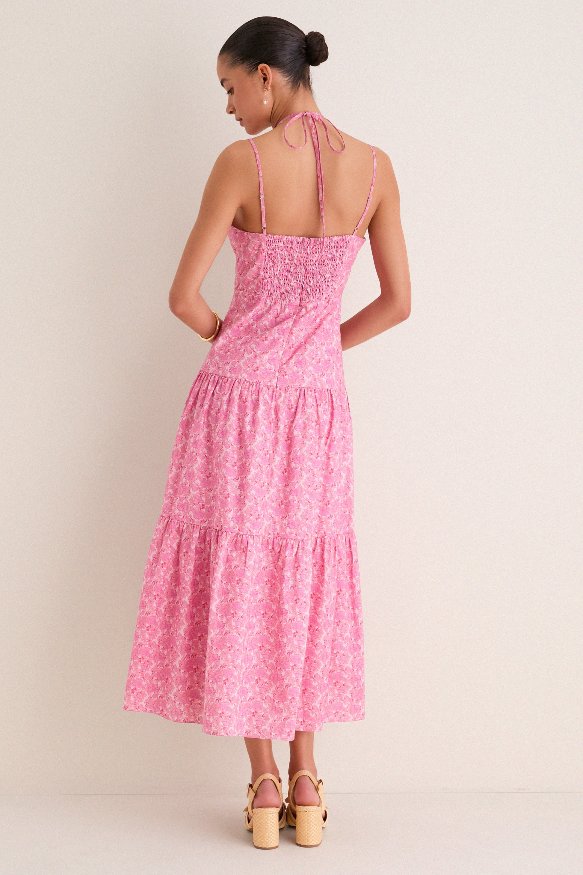 Lottie Floral Maxi Dress Pink Floral 5