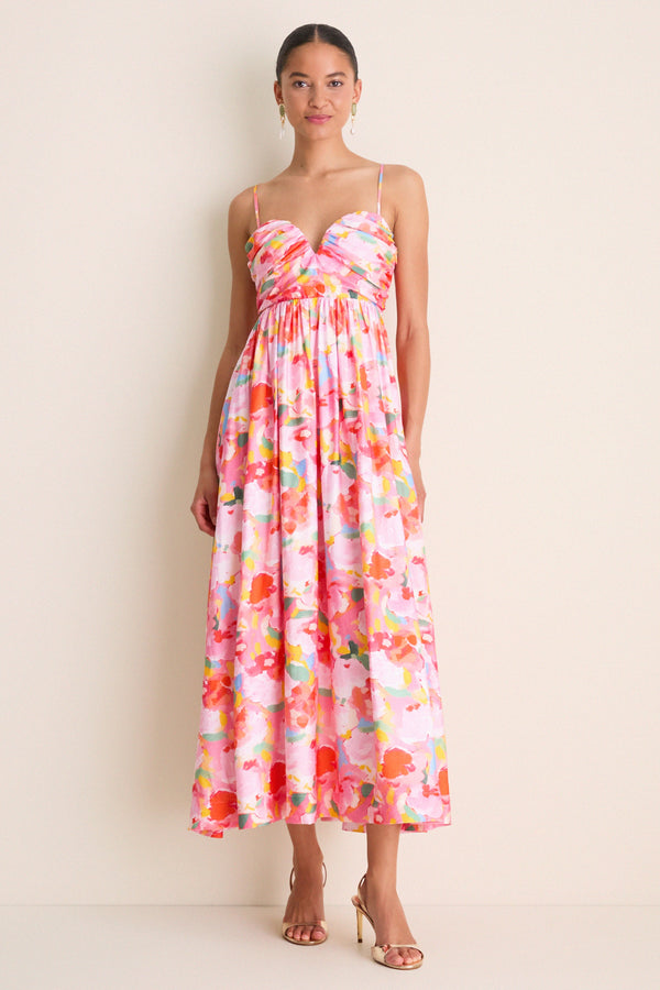 Harper Watercolor Maxi Dress