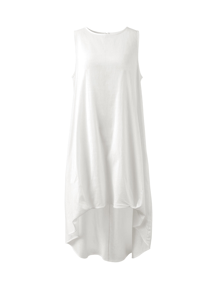 Aurelia A-Line High-Low Maxi Dress GREEN 5