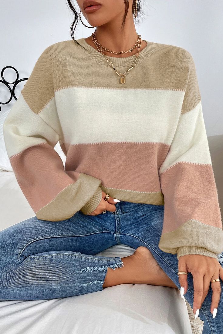 Margot Knit Sweater Pink 1