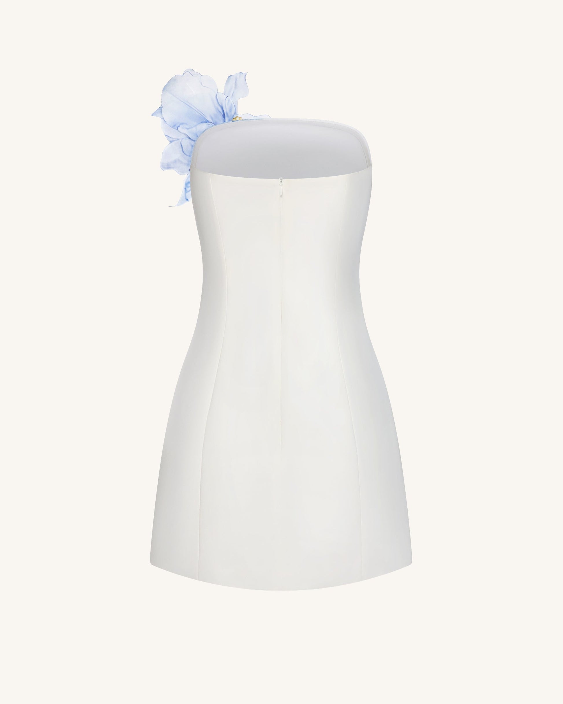 Margot Floral Mini Dress White 6