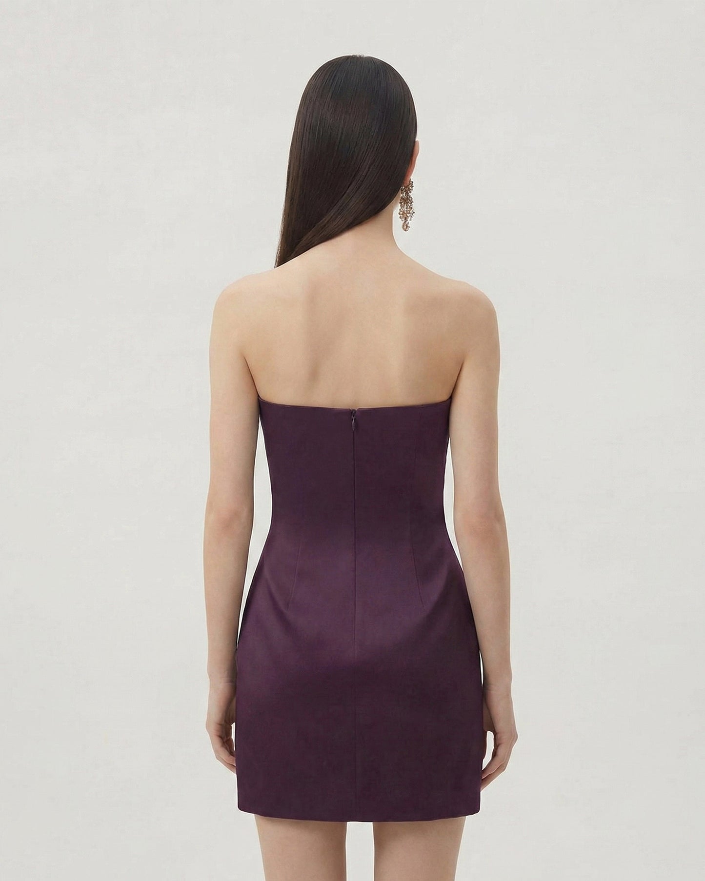 Margot Floral Mini Dress Purple 2