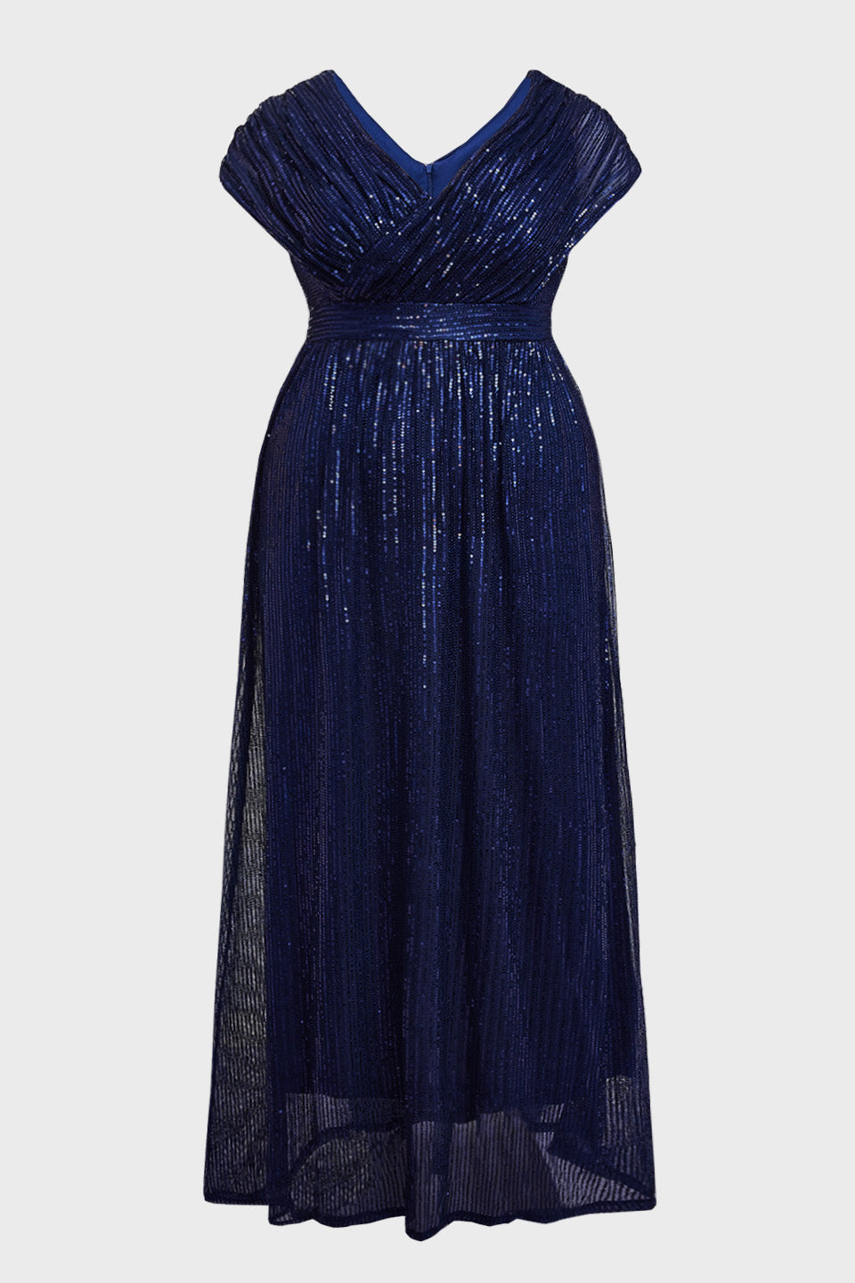 Isabelle Floral Pleated Maxi Dress Neck Sequin Maxi Dress 7