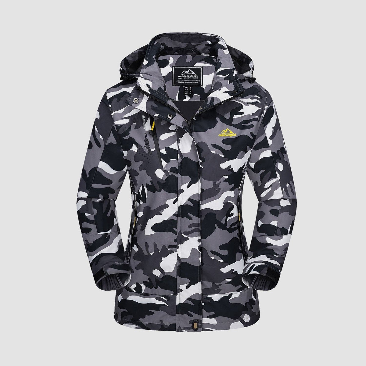 Bexley Waterproof Winter Jacket White 10