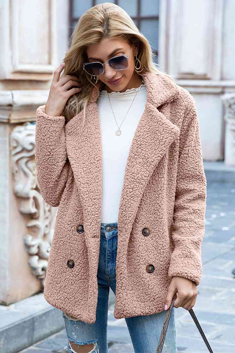 Margot Sherpa Collar Coat Camel 5