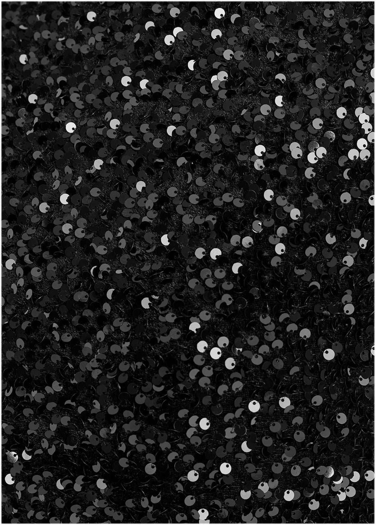 Margot Sequin Velvet Mini Dress Black 3