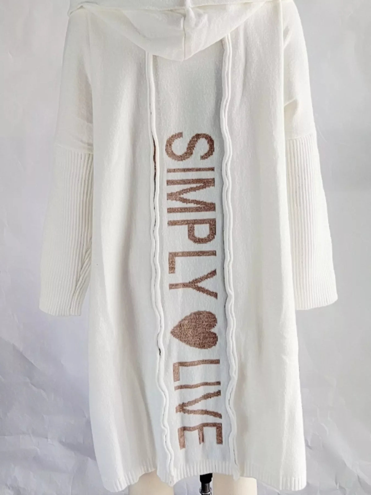 Margot Hooded Cardigan Camel 9