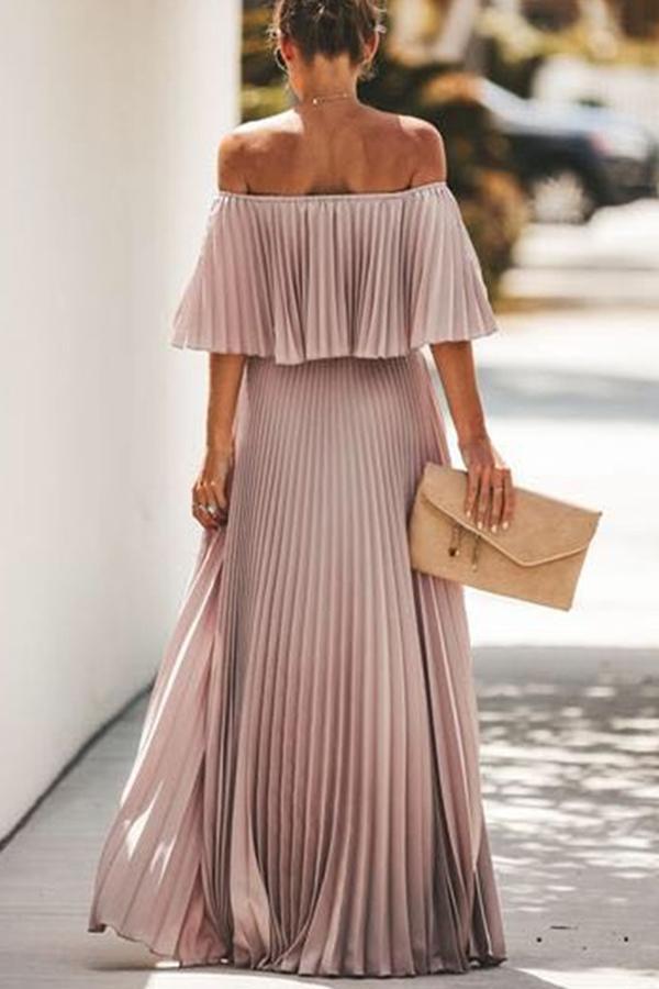 Arabella Ruffle Tiered Maxi Dress black 9