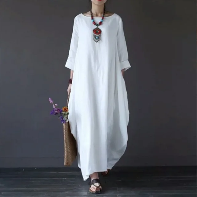Eloise Cotton A-Line Midi Dress Komfort & Stil 6