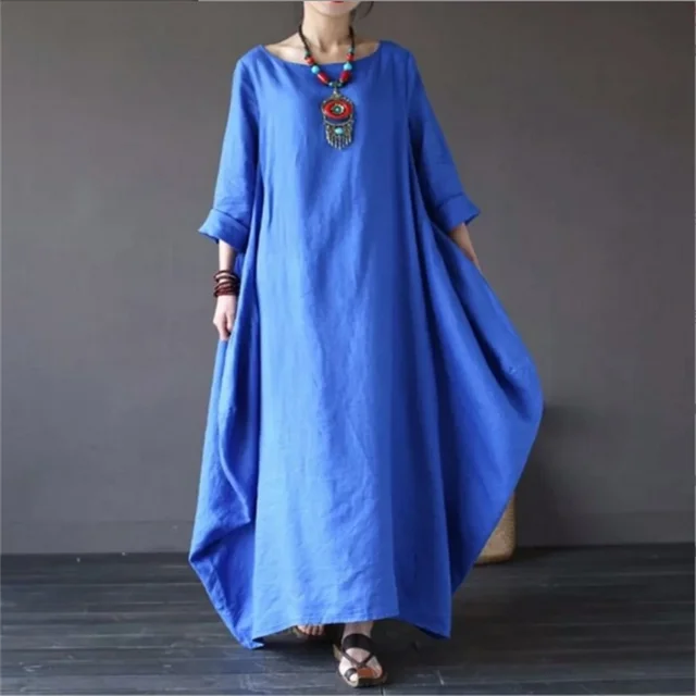 Eloise Cotton A-Line Midi Dress Komfort & Stil 4