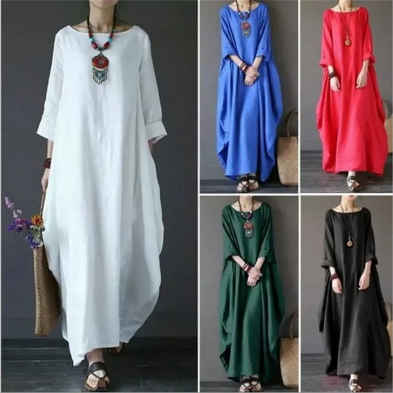 Eloise Cotton A-Line Midi Dress Komfort & Stil 2