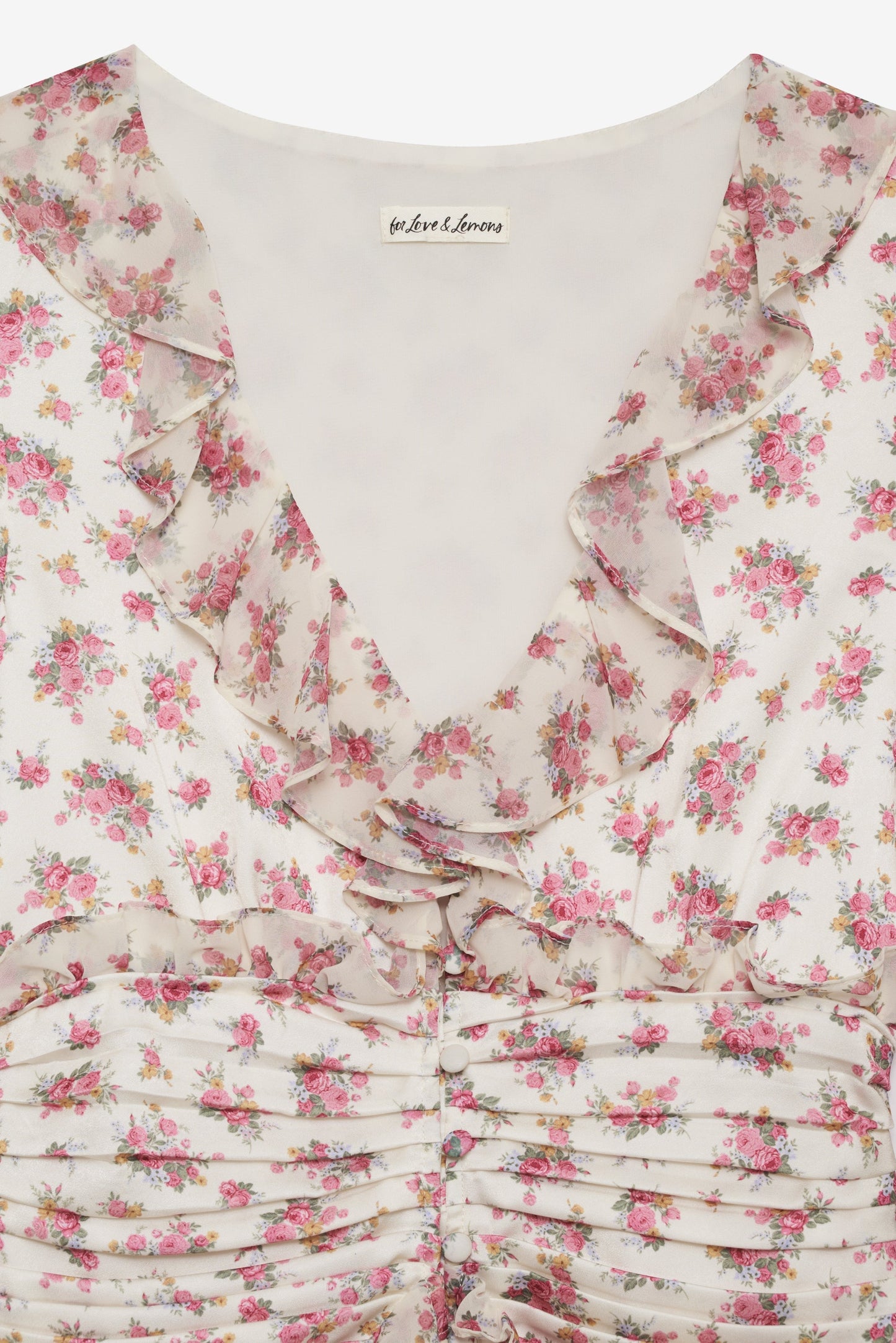Jayleen Silk Mini Dress in Blush 6