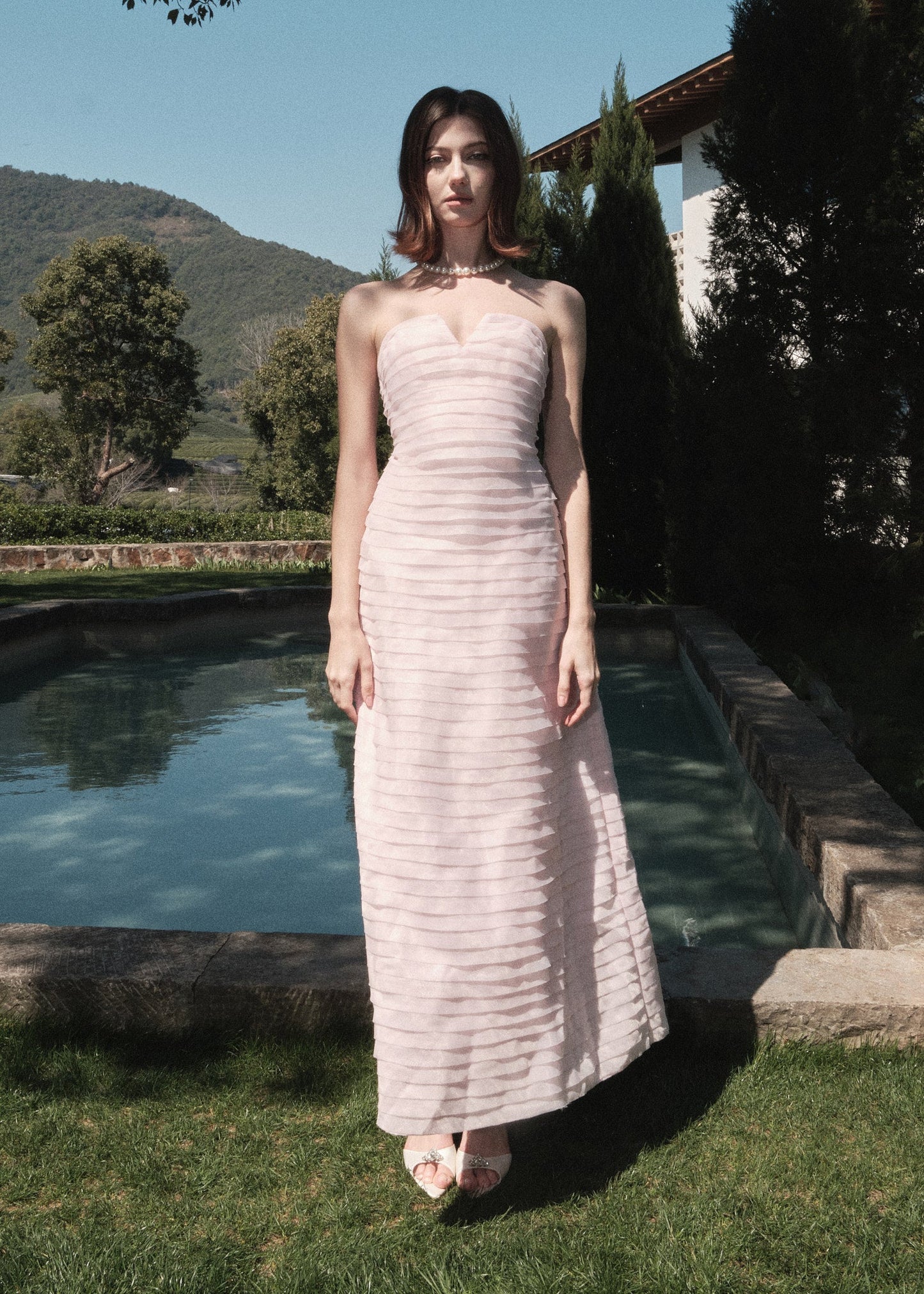 Celestine Strapless Maxi Dress Gelato Afternoons 2