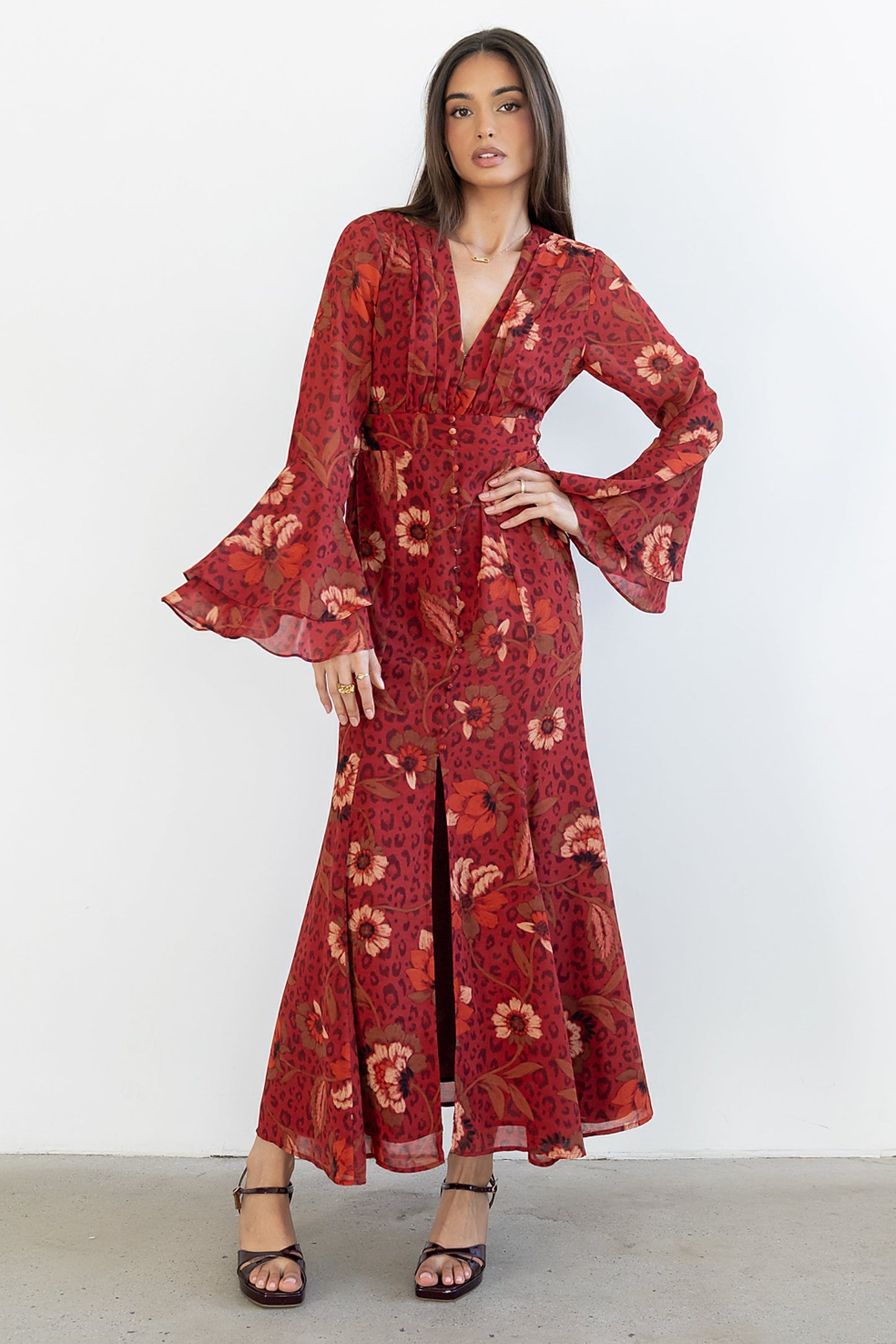 Theo Floral Maxi Dress FINAL SALE 5