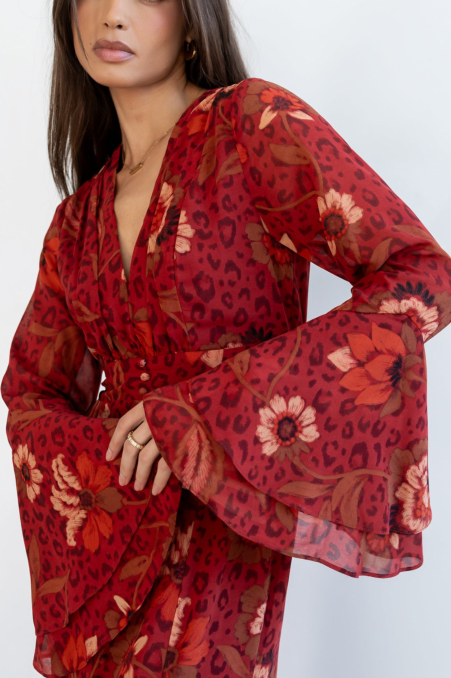 Theo Floral Maxi Dress FINAL SALE 4