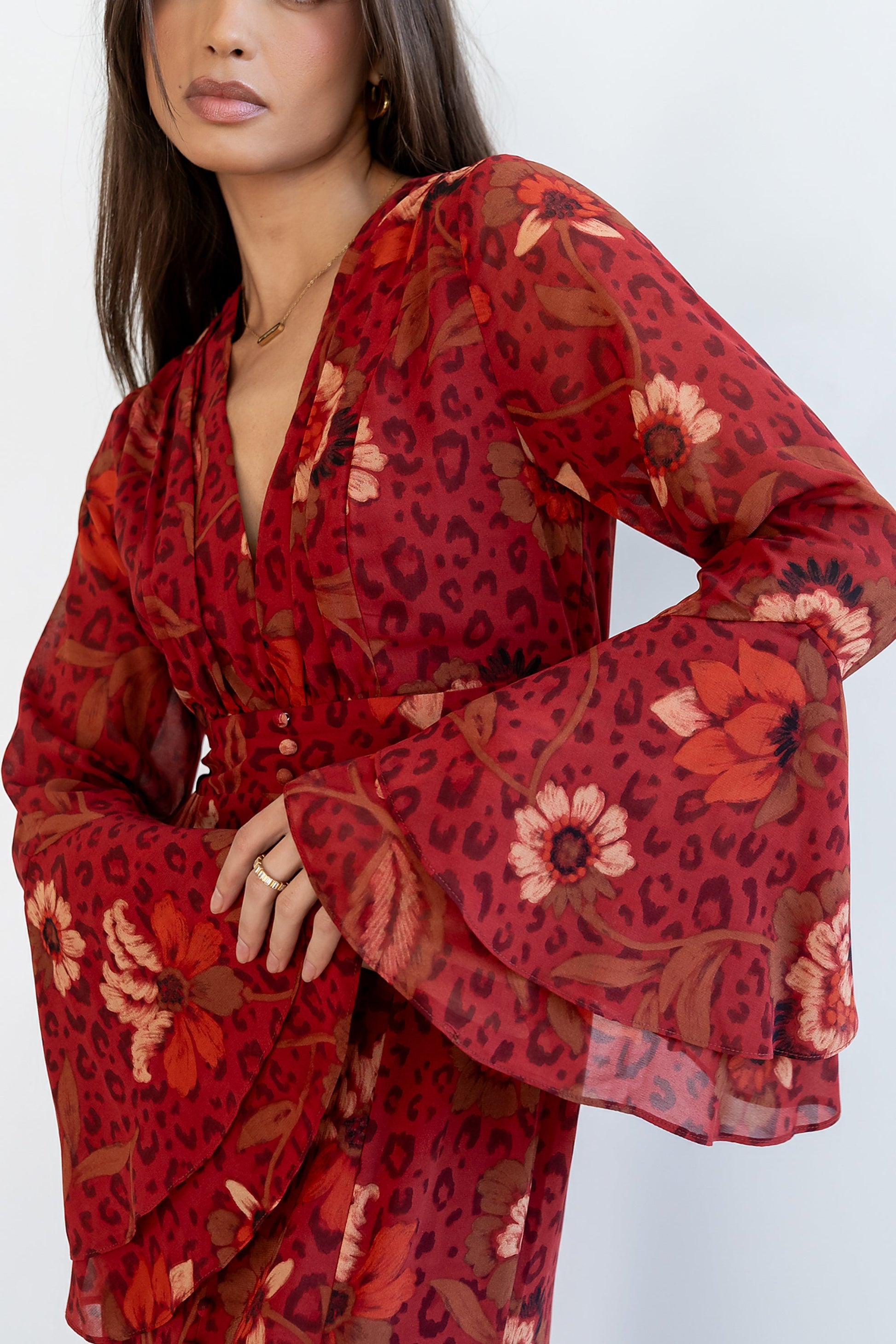 Theo Floral Maxi Dress FINAL SALE 4