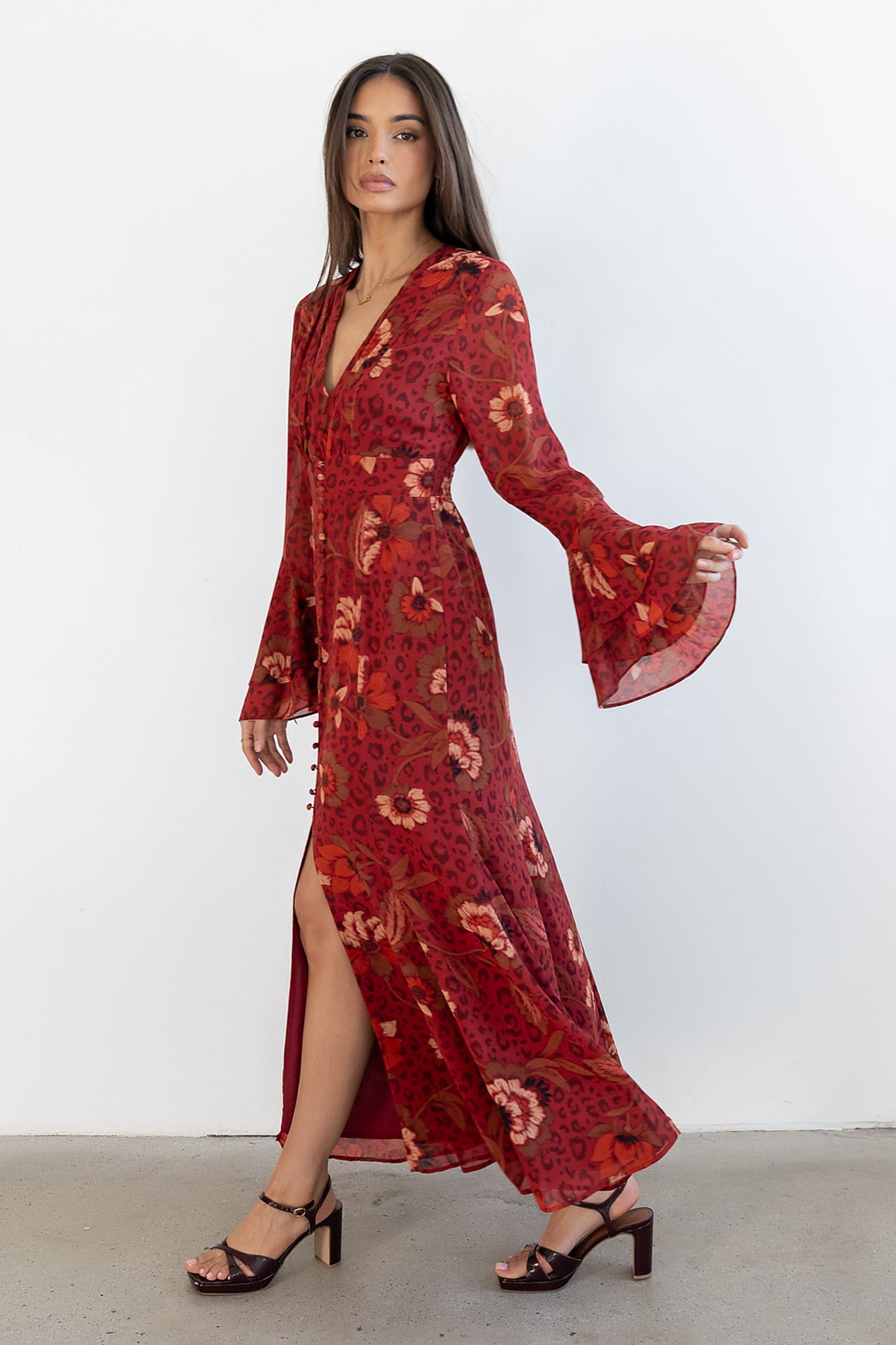 Theo Floral Maxi Dress FINAL SALE 1