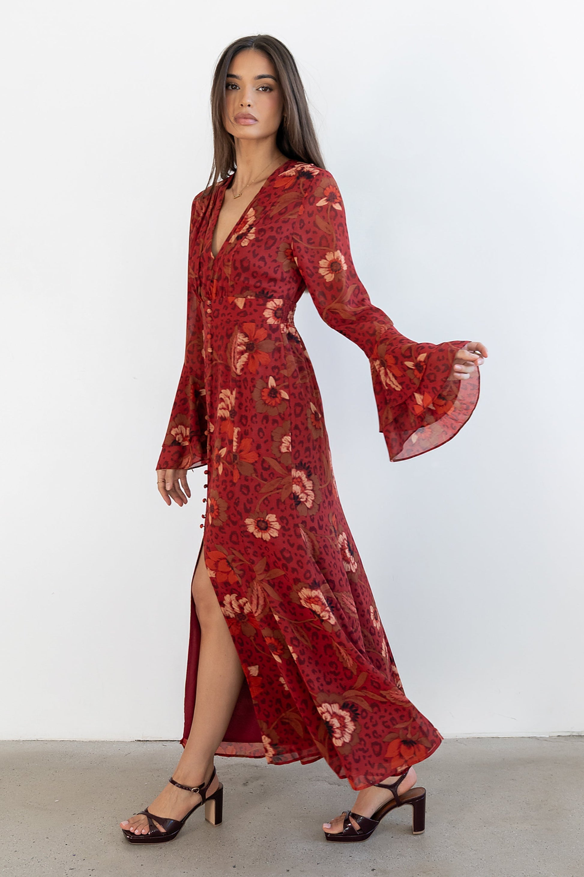 Theo Floral Maxi Dress FINAL SALE 1