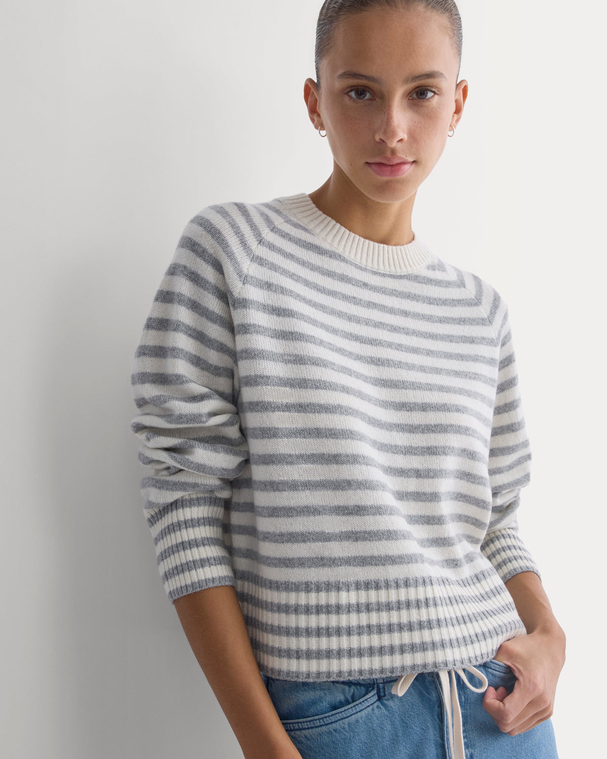 Margot Knit Sweater in Black Black 7