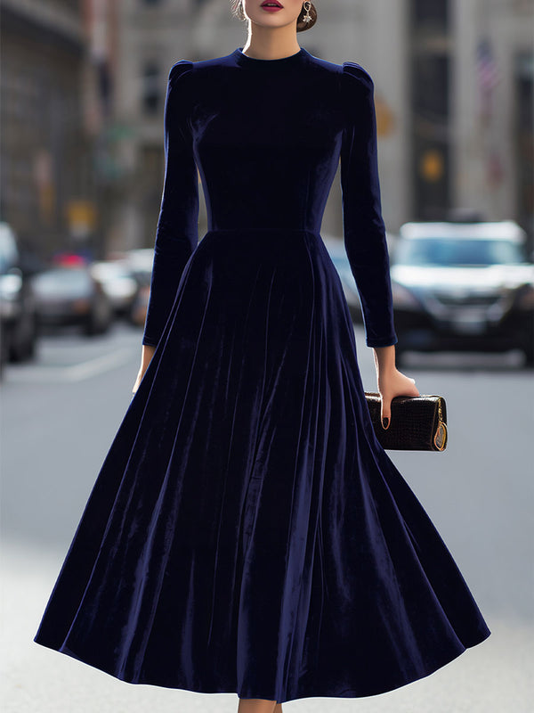Margot Velvet Midi Dress