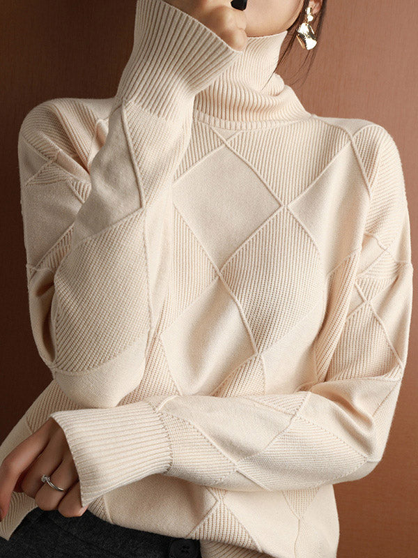 Margot Knit Sweater Top in Cream COFFEE 9